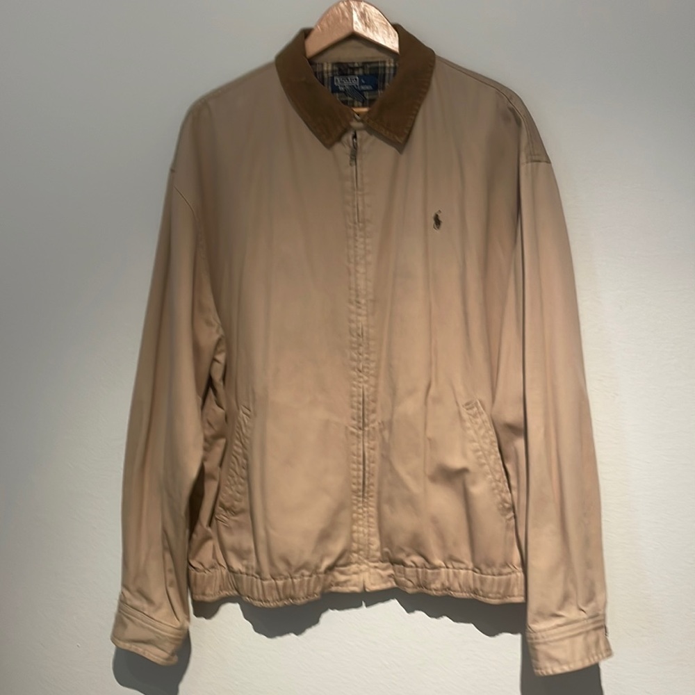 Ralph Lauren Vintage Man’s Jacket Size XL Khaki